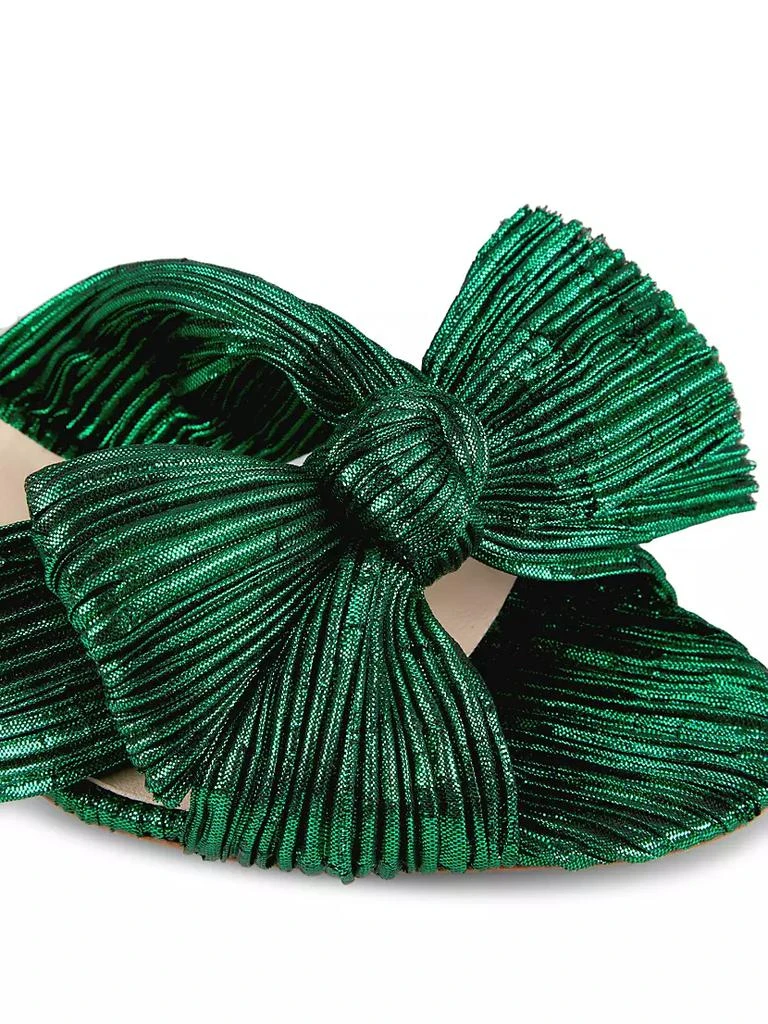 Emilia Pleated Knot Mules 商品