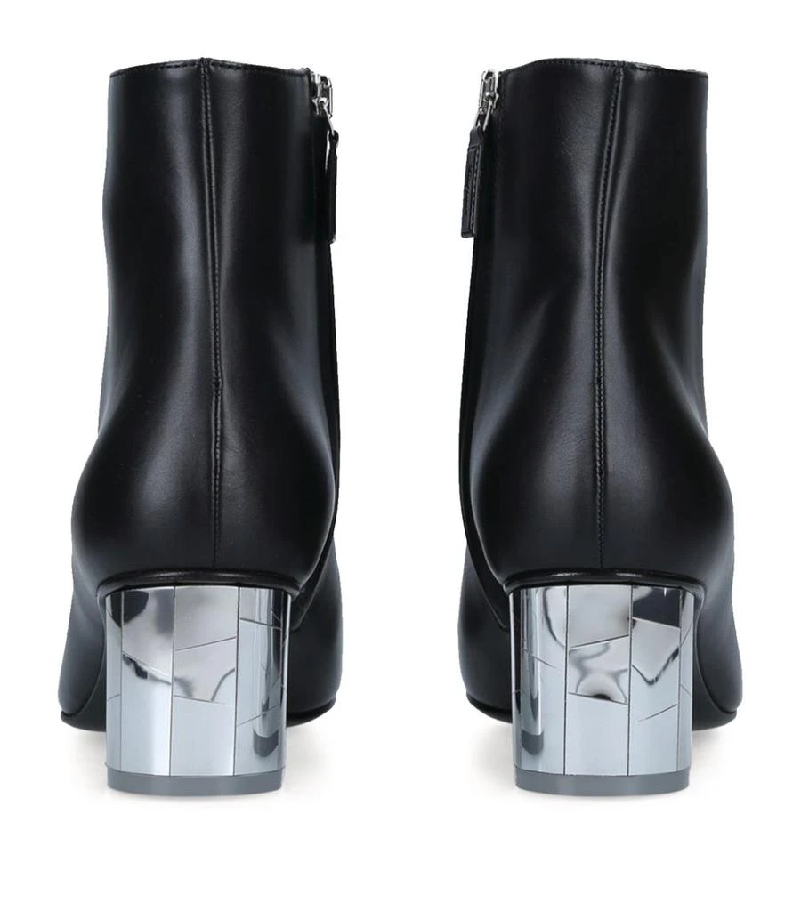 商品Salvatore Ferragamo|Leather Florrie Ankle Boots 55,价格¥7402,第2张图片详细描述