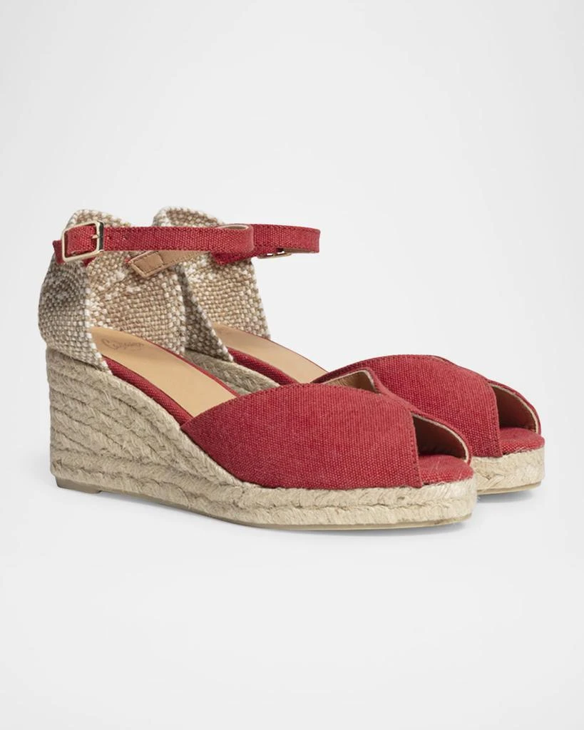 商品Castaner|Bianca Canvas Wedge Espadrilles,价格¥1390,第2张图片详细描述