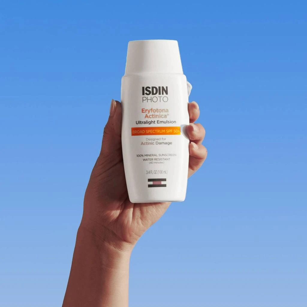 商品ISDIN|ISDIN Eryfotona Actinica Daily Lightweight Mineral SPF 50+ Sunscreen 100ml,价格¥382,第2张图片详细描述