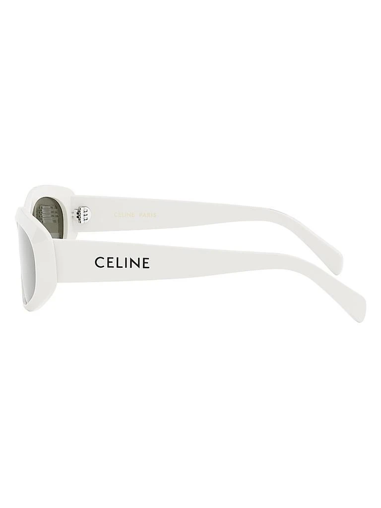 商品Celine|Monochroms 57MM Geometric Sunglasses,价格¥2300,第4张图片详细描述