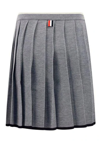 商品Thom Browne|Thom Browne Pleated Mini Skirt,价格¥4243,第2张图片详细描述