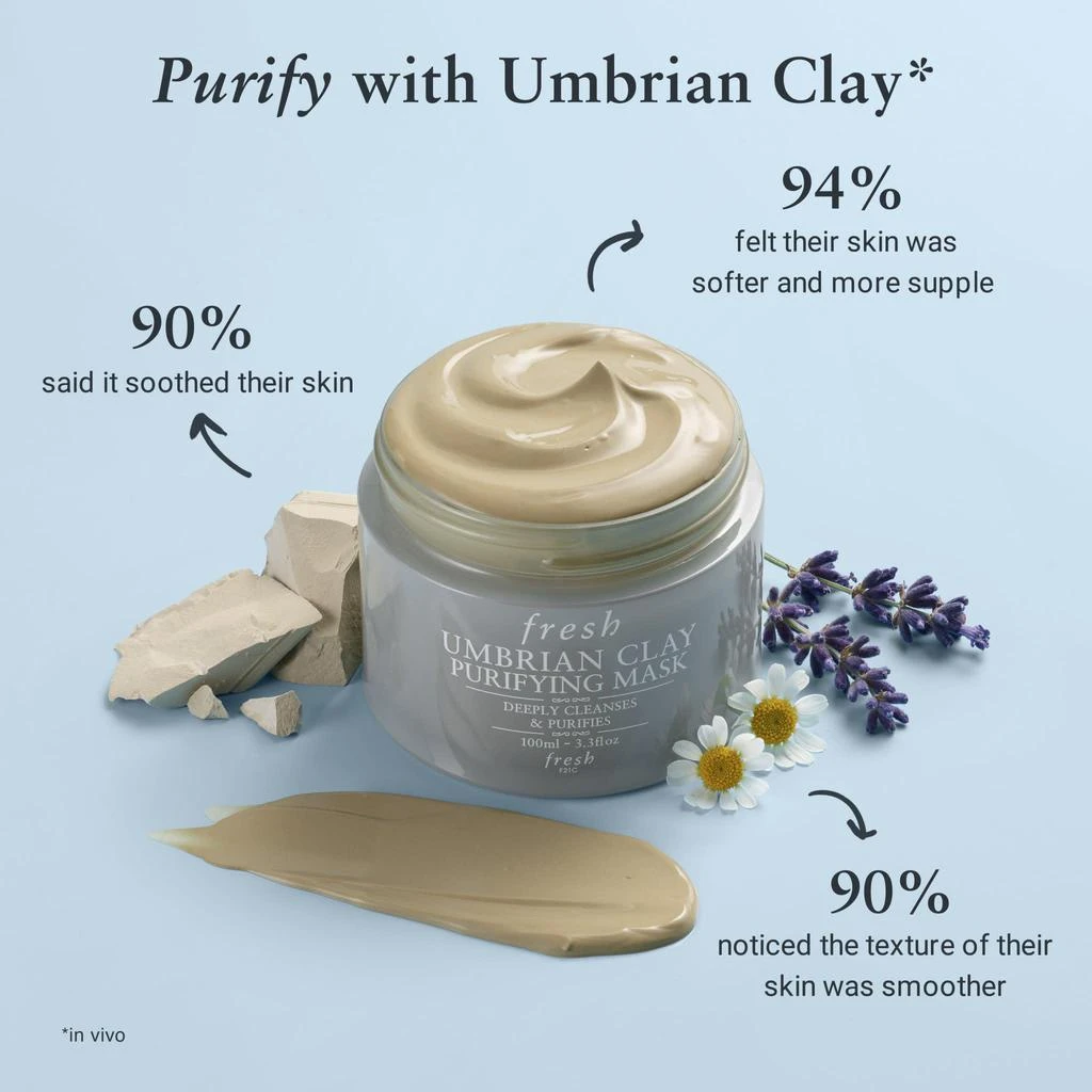 商品Fresh|Umbrian Clay 清洁面膜,价格¥467,第5张图片详细描述
