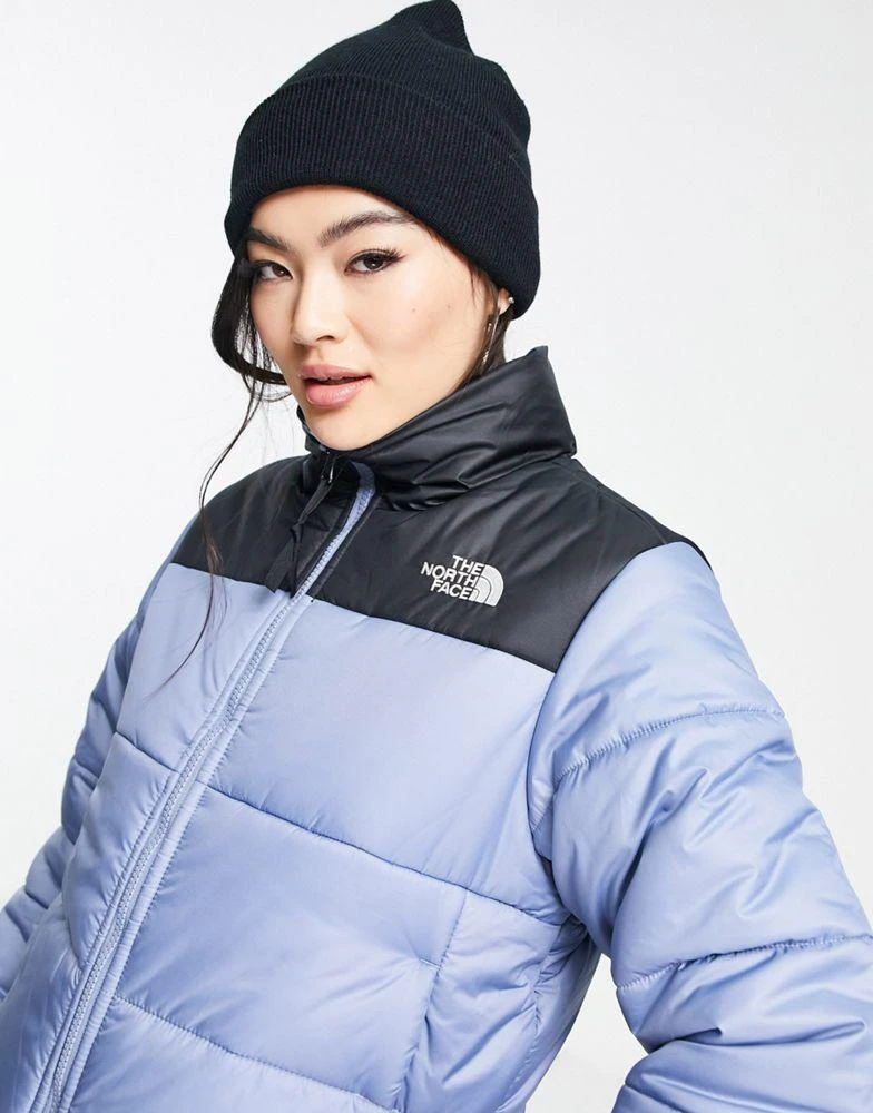 商品The North Face|The North Face Saikuru cropped jacket in blue Exclusive at ASOS,价格¥1137,第3张图片详细描述