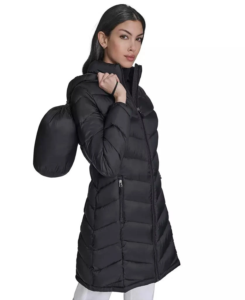 商品Charter Club|Women's Packable Hooded Puffer Coat, Created for Macy's,价格¥749,第4张图片详细描述