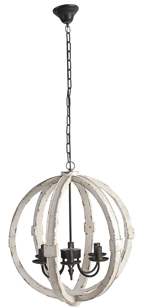 商品Simplie Fun|6 - Light Wood Chandelier,价格¥4721,第2张图片详细描述