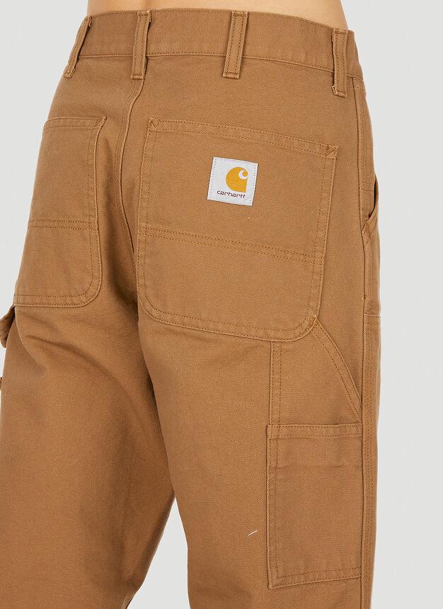 Front Patch Pants in Brown商品第5张图片规格展示