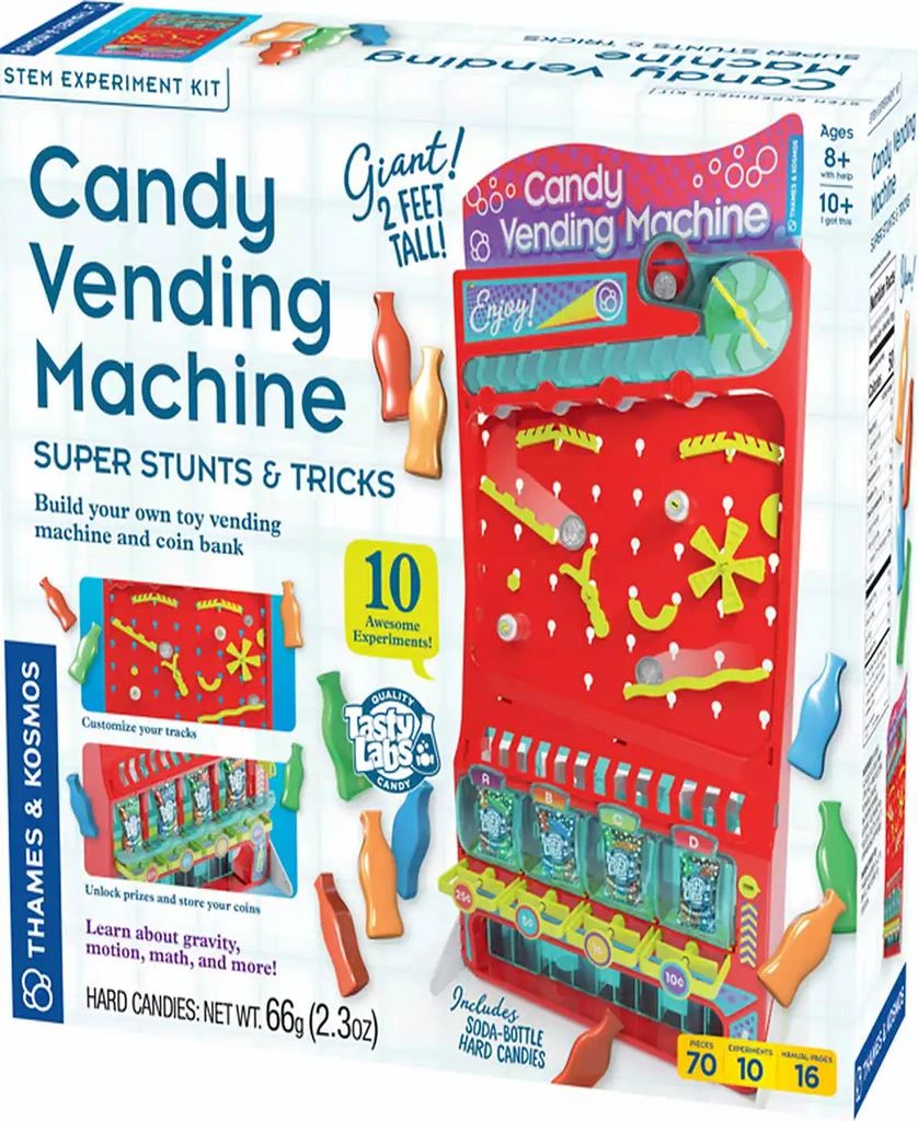 商品Thames & Kosmos|Candy Vending Machine Engineering Kit,价格¥299,第1张图片