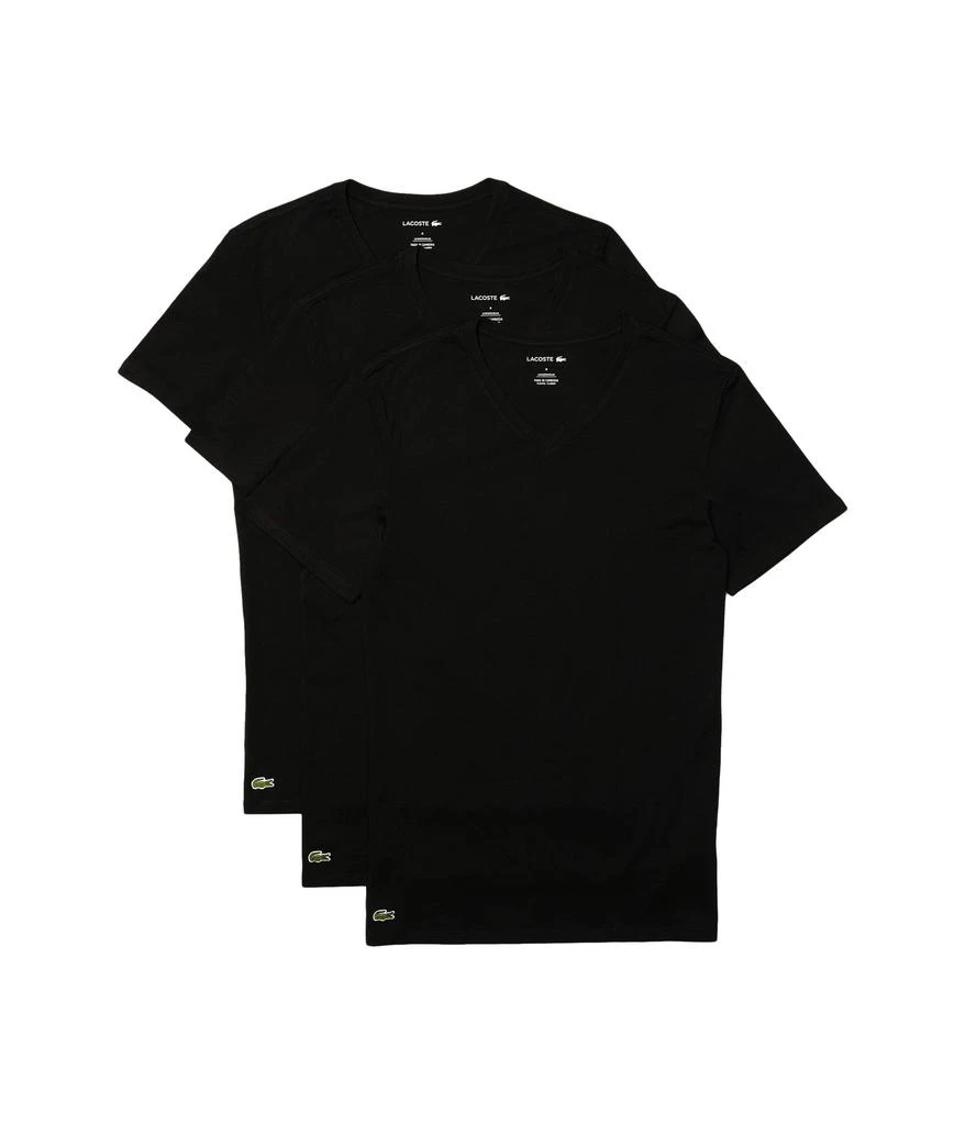 商品Lacoste|3-Pack V-Neck Slim Fit Essential T-Shirt,价格¥327,第3张图片详细描述