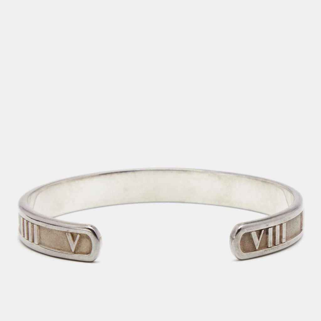 商品[二手商品] Tiffany & Co.|Tiffany & Co. Vintage Atlas Silver Open Cuff Bracelet ,价格¥2676,第2张图片详细描述