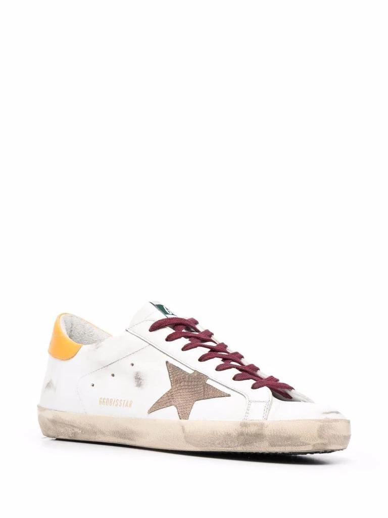 商品Golden Goose|Golden goose men's white leather sneakers,价格¥3302,第2张图片详细描述