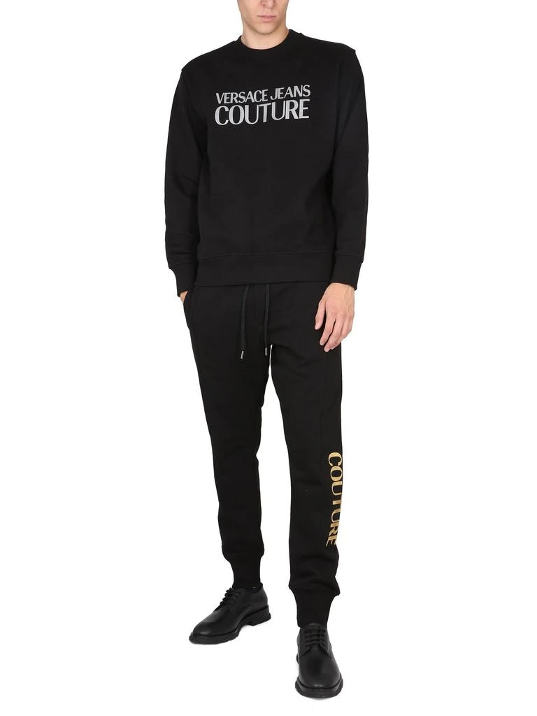 商品Versace|Versace Jeans Couture Crewneck Sweatshirt With Logo,价格¥1442,第3张图片详细描述