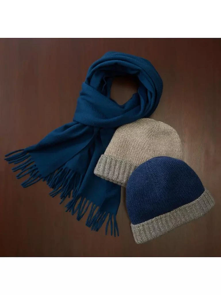 商品Loro Piana|Grande Unita Cashmere Scarf,价格¥4462,第3张图片详细描述