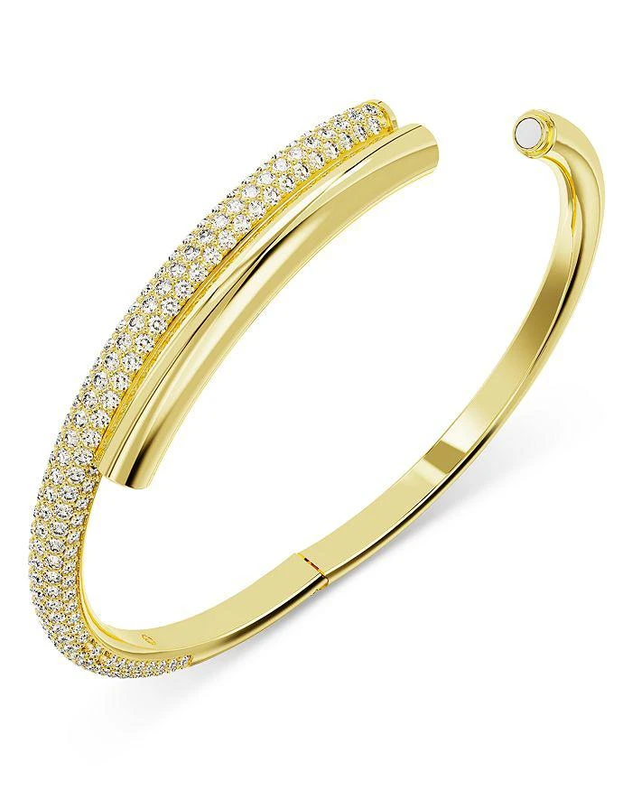 商品Swarovski|Dextera Half Pavé Bangle Bracelet,价格¥2108,第1张图片