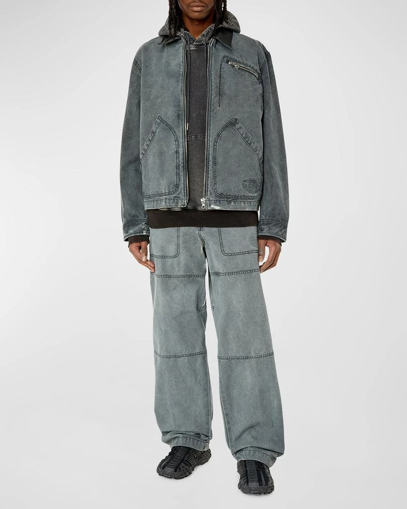 商品Diesel|Men's J-Chart Canvas Jacket,价格¥3848,第3张图片详细描述