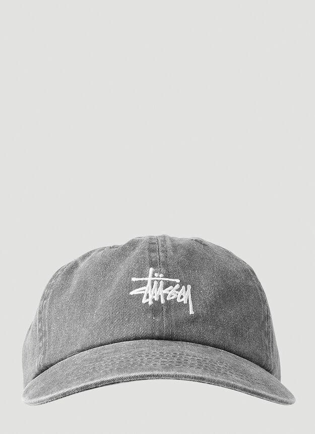 商品STUSSY|Washed Stock Low Pro Cap in Grey,价格¥393,第1张图片