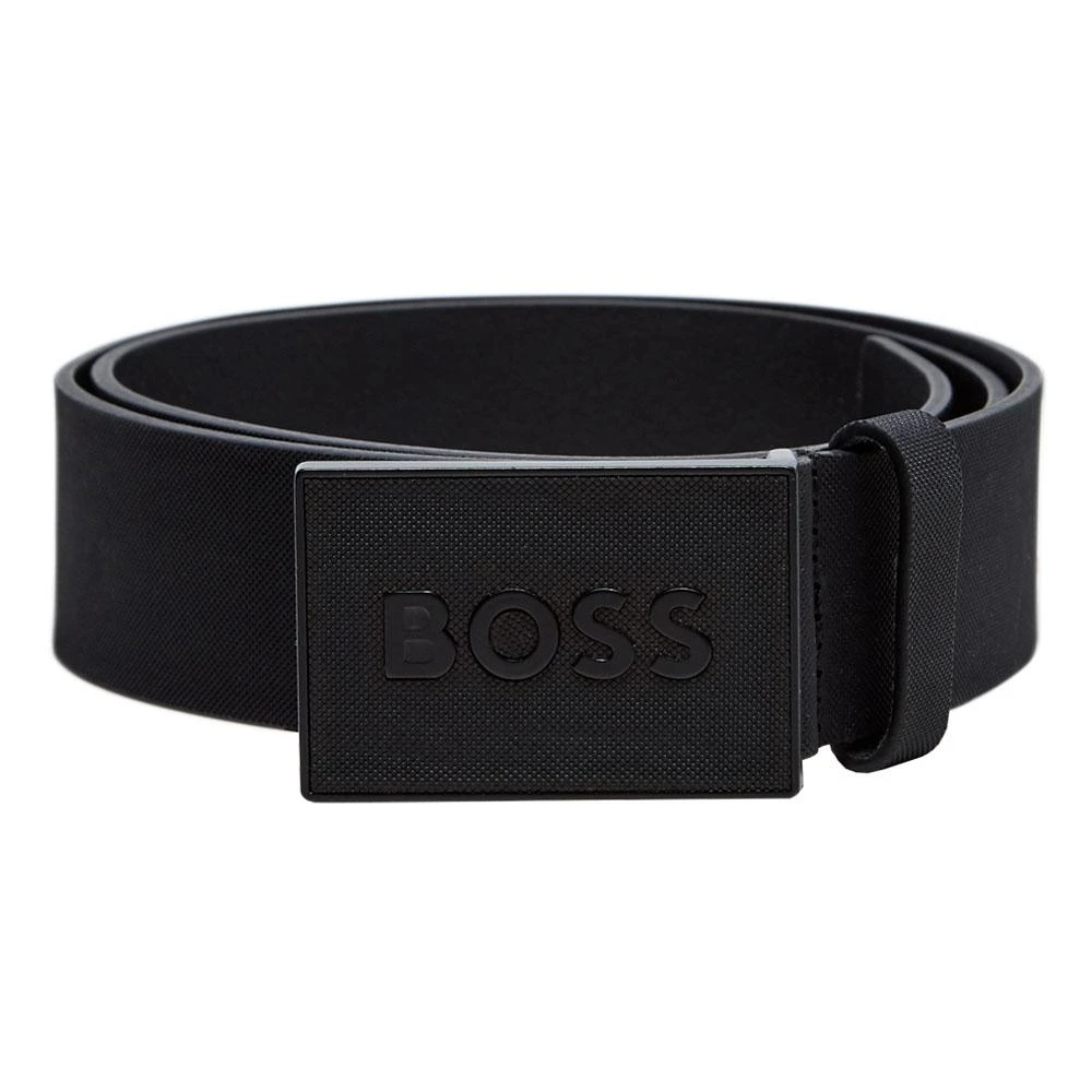 商品Hugo Boss|BOSS Icon S1 Belt - Black,价格¥617,第1张图片