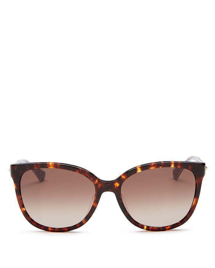 商品Kate Spade|Women's Britton Polarized Square Sunglasses, 55mm,价格¥1191,第1张图片
