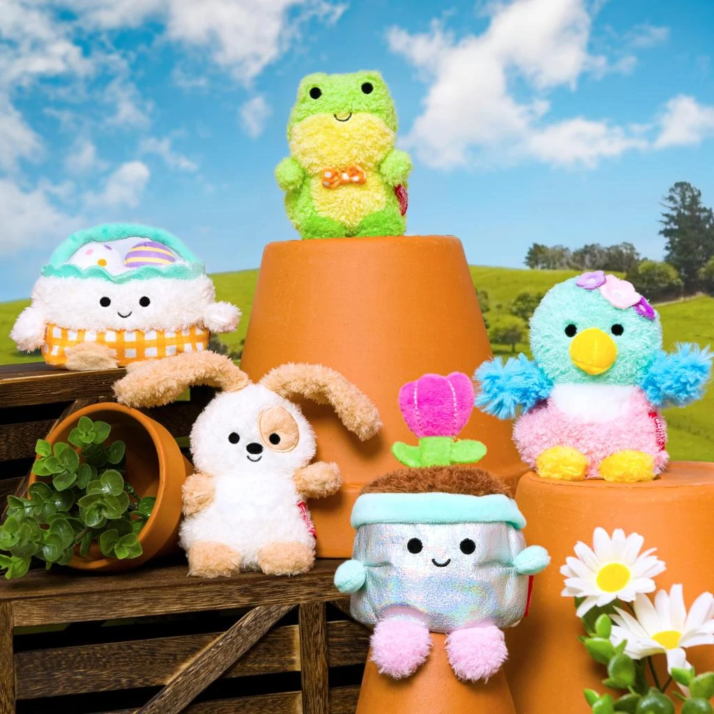 商品BumBumz|BumBumz 4.5-inch SpringBumz Series II Plush 5-Pack - Collectible Stuffed Toys - from The Makers of Original Squishmallows,价格¥91,第2张图片详细描述