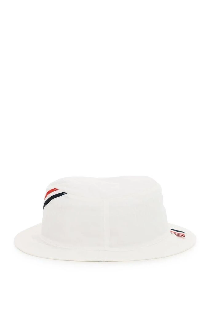 商品Thom Browne|Thom Browne Rwb Stripe Detail Bucket Hat,价格¥2728,第1张图片