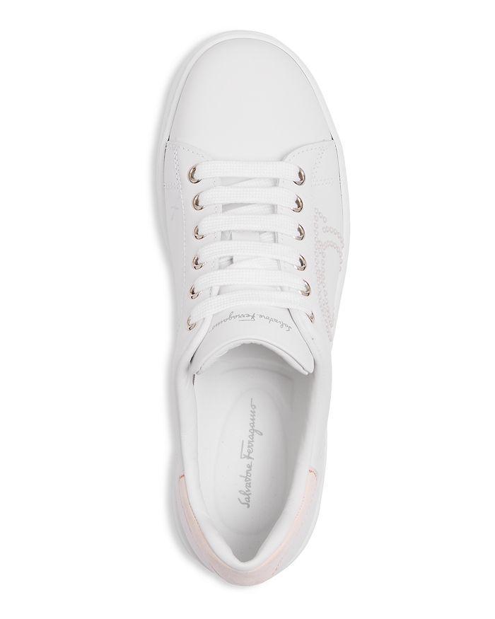 商品Salvatore Ferragamo|Women's Pierre Low Top Sneakers,价格¥5085,第5张图片详细描述