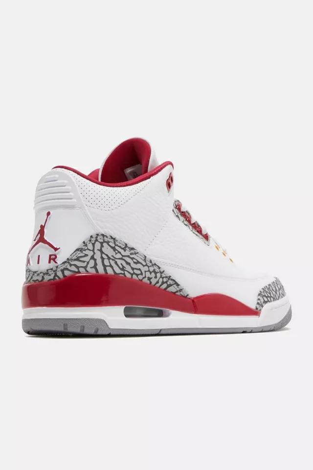 商品Jordan|Nike Air Jordan 3 Retro 'Cardinal Reds' - CT8532-126,价格¥2270,第5张图片详细描述