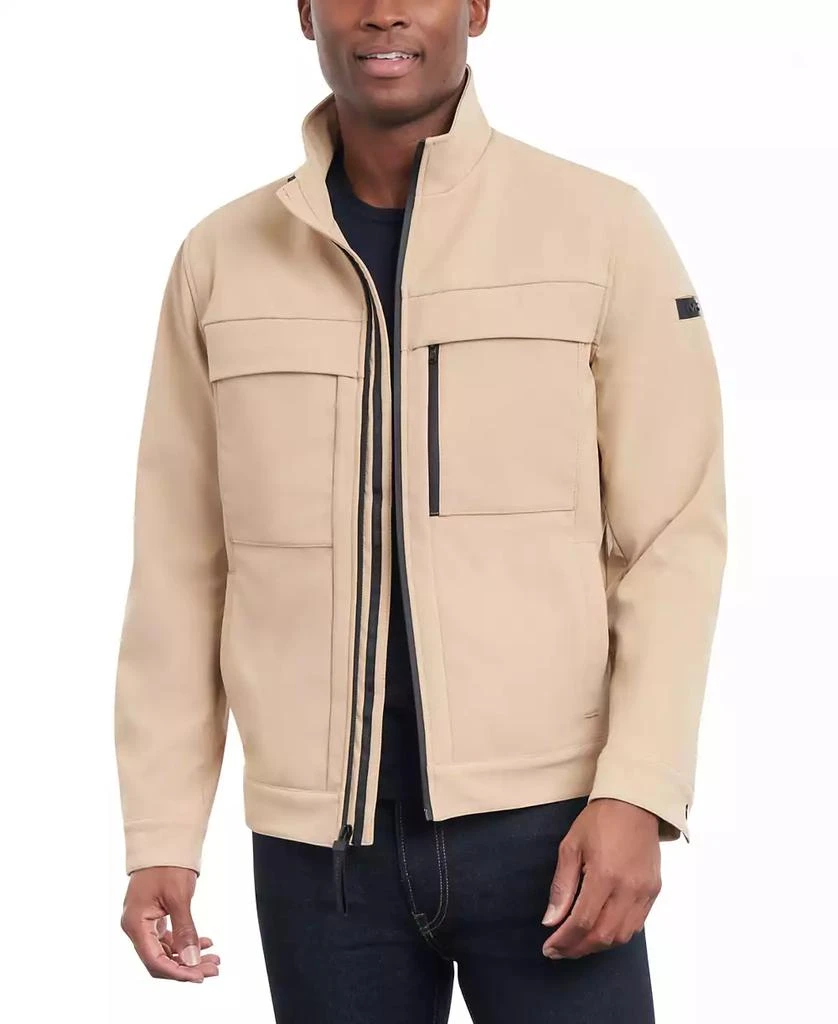 商品Michael Kors|Men's Dressy Full-Zip Soft Shell Jacket,价格¥449,第4张图片详细描述