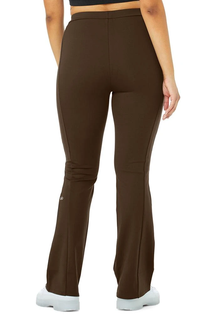 High-Waist Zip It Flare Legging - Espresso 商品