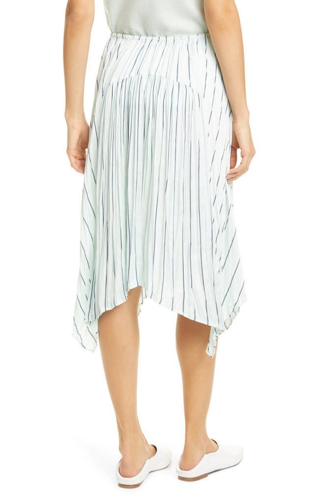 商品Vince|Stripe Gauze Panel Skirt,价格¥442-¥827,第4张图片详细描述