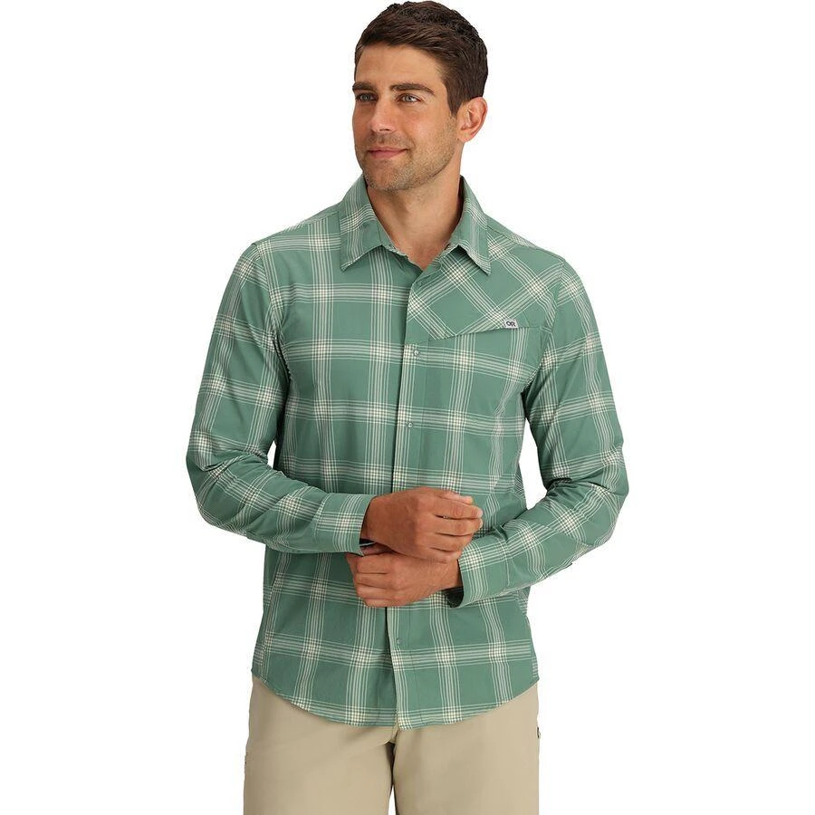 商品Outdoor Research|Astroman Long-Sleeve Sun Shirt - Men's,价格¥450,第1张图片