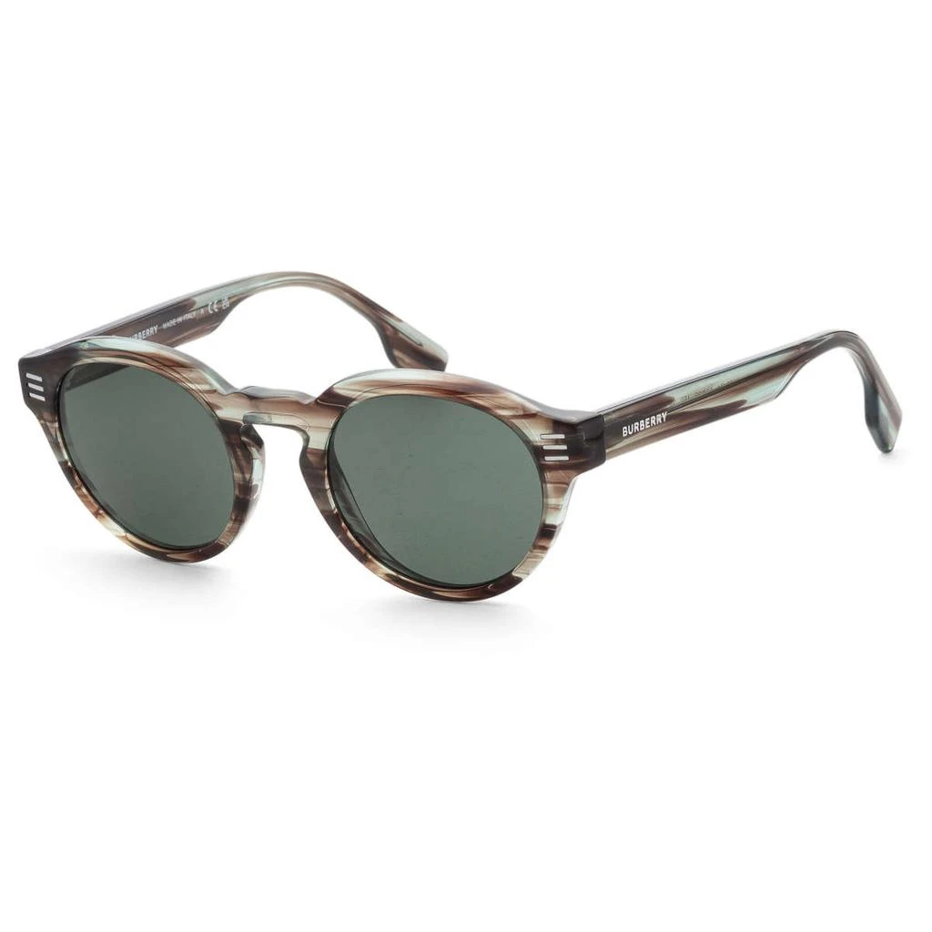 商品Burberry|Burberry Men's Green Round Sunglasses,价格¥790,第1张图片