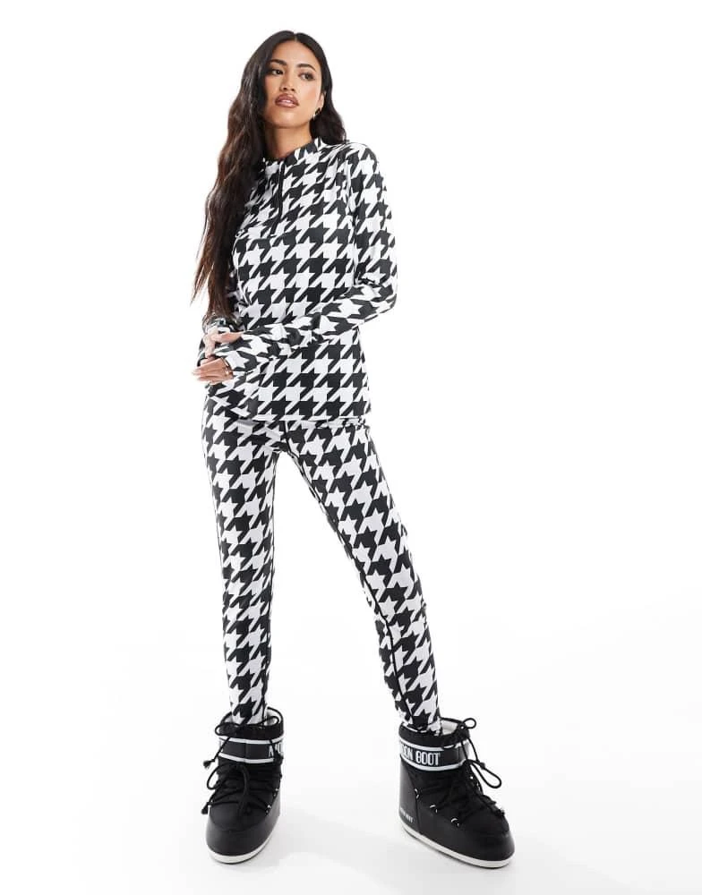 商品South Beach|South Beach Base layer leggings in monochrome,价格¥240,第1张图片