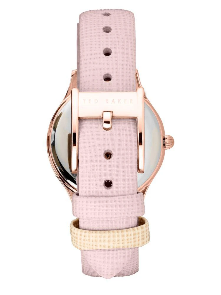 商品Ted Baker London|Zoe Textured Leather Band Watch,价格¥501,第3张图片详细描述