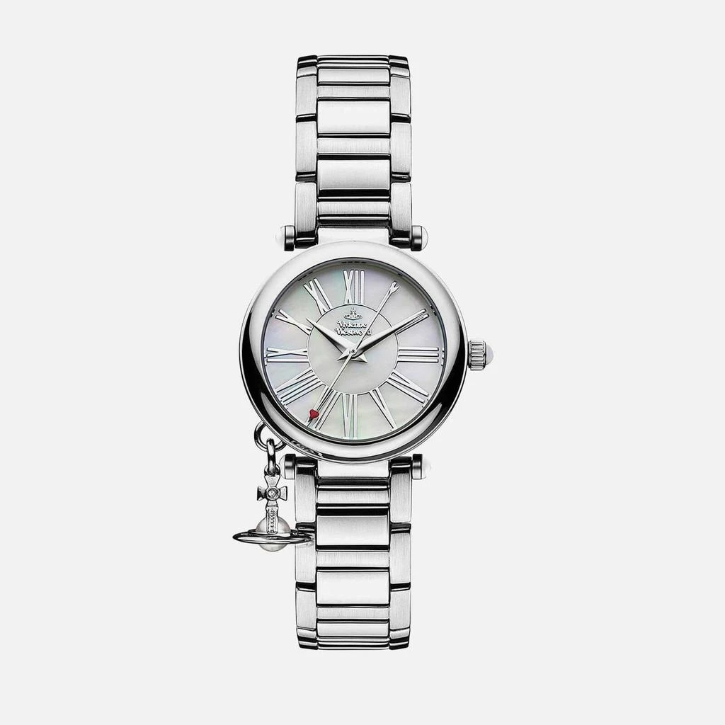 商品Vivienne Westwood|Vivienne Westwood Women's Mother Orb Watch - Silver,价格¥2113,第1张图片