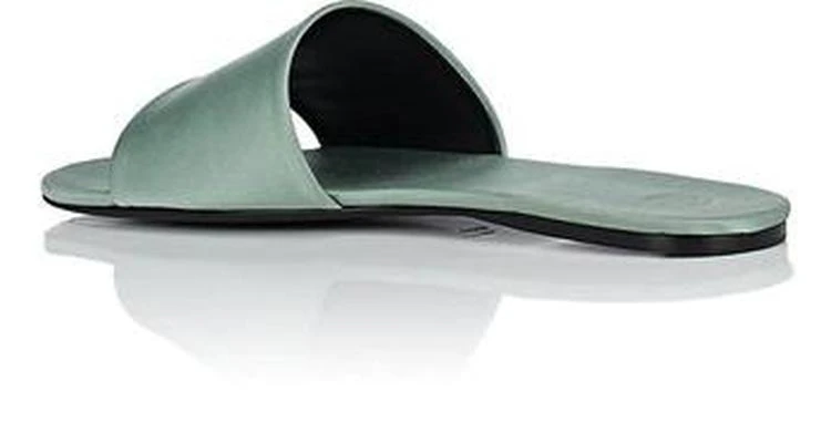 商品The Row|Ellen Satin Slide Sandals,价格¥4505,第3张图片详细描述