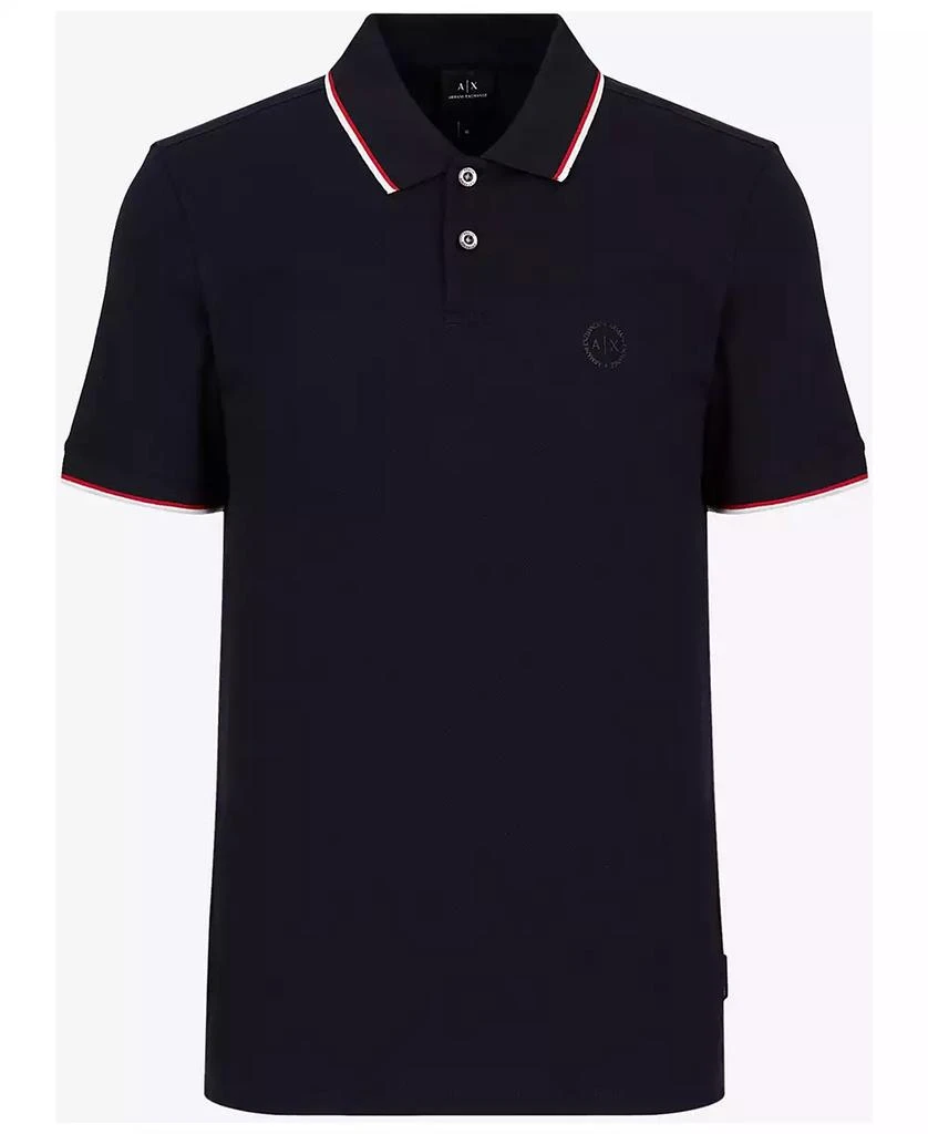 Men's Contrast Tipped Polo Shirt 商品