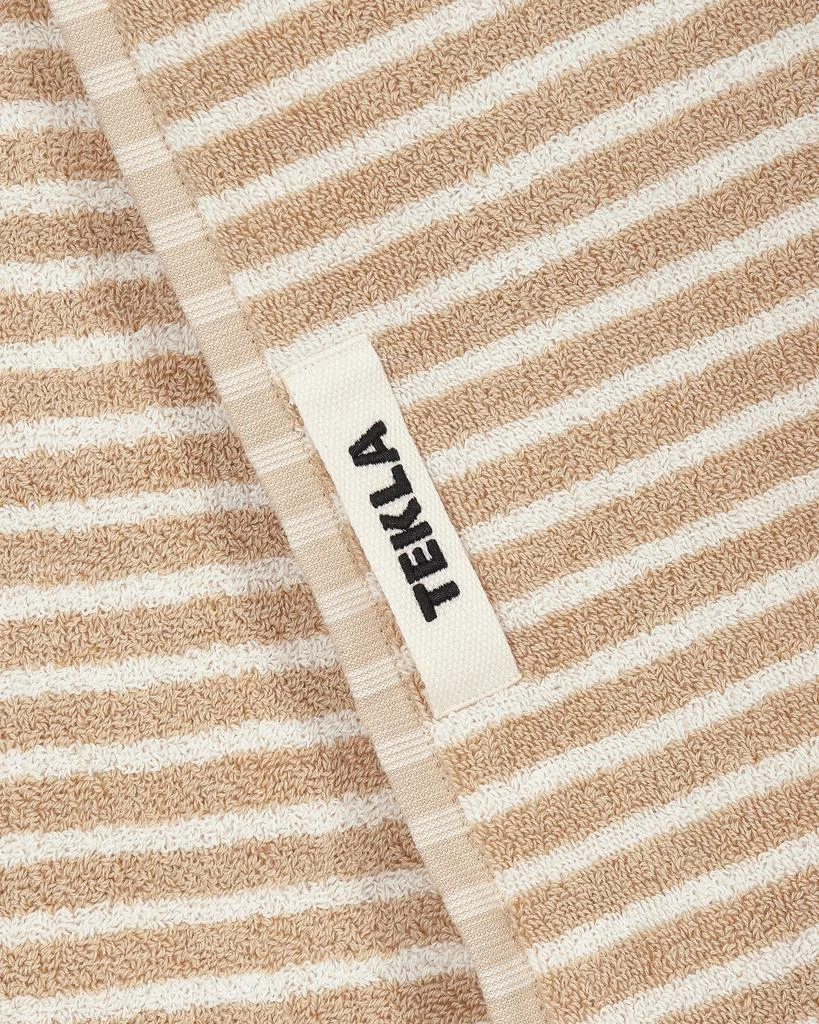 商品Tekla|Striped Bath Towel Ivory,价格¥328,第5张图片详细描述