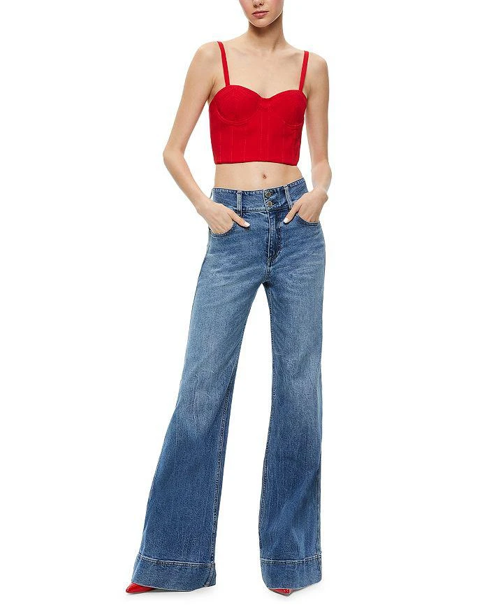 商品Alice + Olivia|Adara Bustier Top,价格¥658,第5张图片详细描述