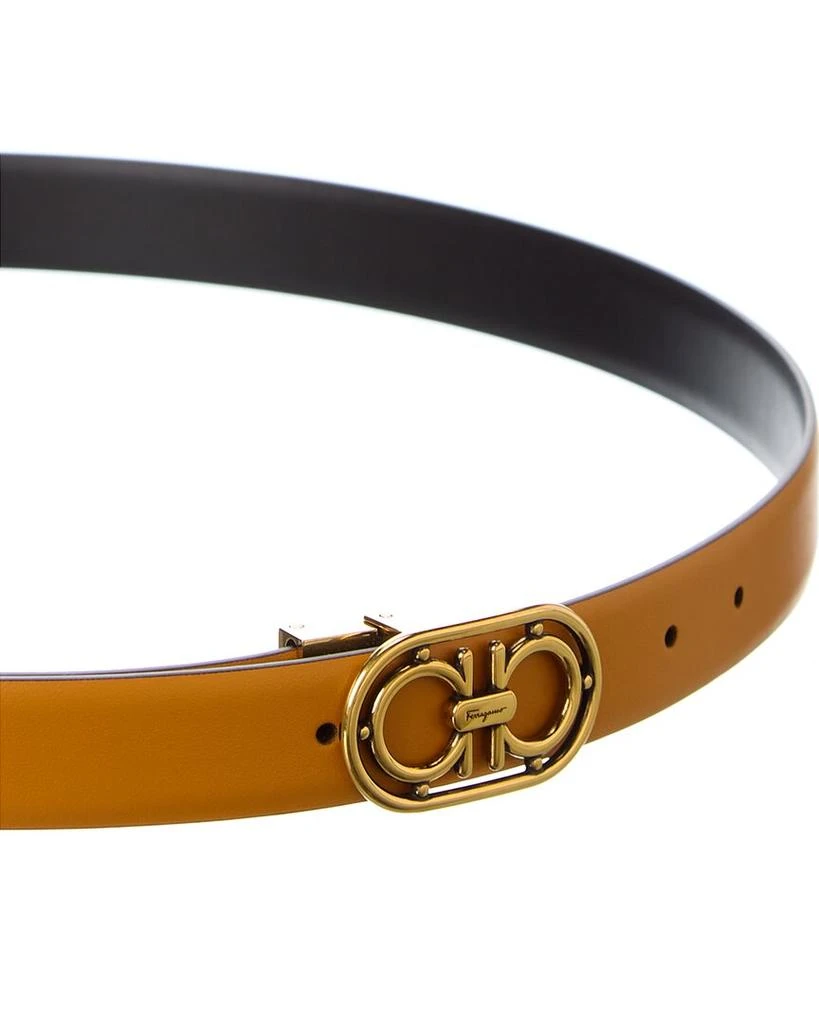 商品Salvatore Ferragamo|Salvatore Ferragamo Gancini Reversible & Adjustable Leather Belt,价格¥2848,第3张图片详细描述