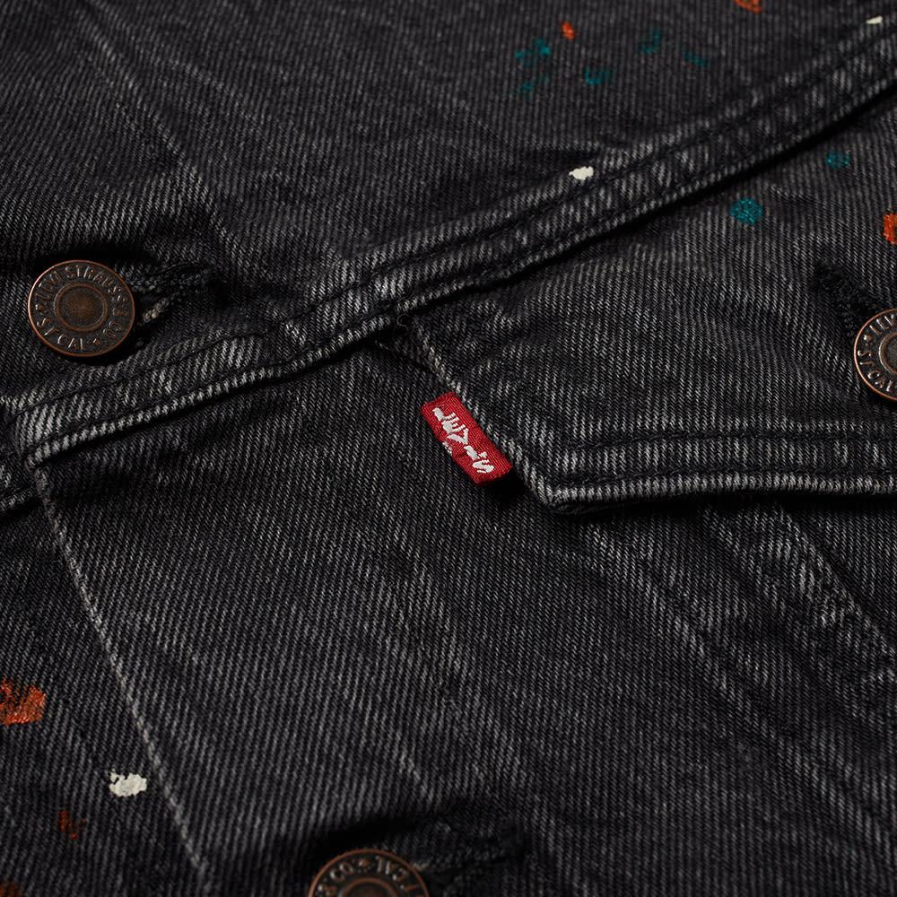 商品Levi's|END. x Levi's 'Painted' Selvedge Trucker Jacket,价格¥1073,第5张图片详细描述