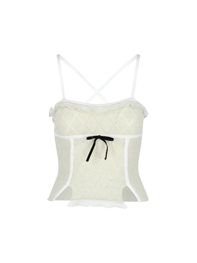 商品CORMIO|Cormio Heidi Criss-Cross Strapped Top,价格¥1926,第1张图片