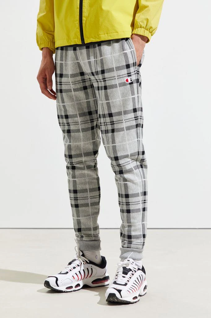 商品CHAMPION|Champion UO Exclusive Plaid Print Reverse Weave Jogger Pant 独家裤款,价格¥454,第1张图片