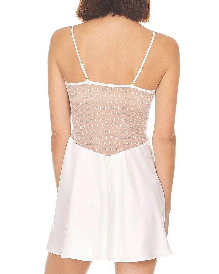 商品Flora Nikrooz|Showstopper Charmeuse Chemise,价格¥830,第3张图片详细描述