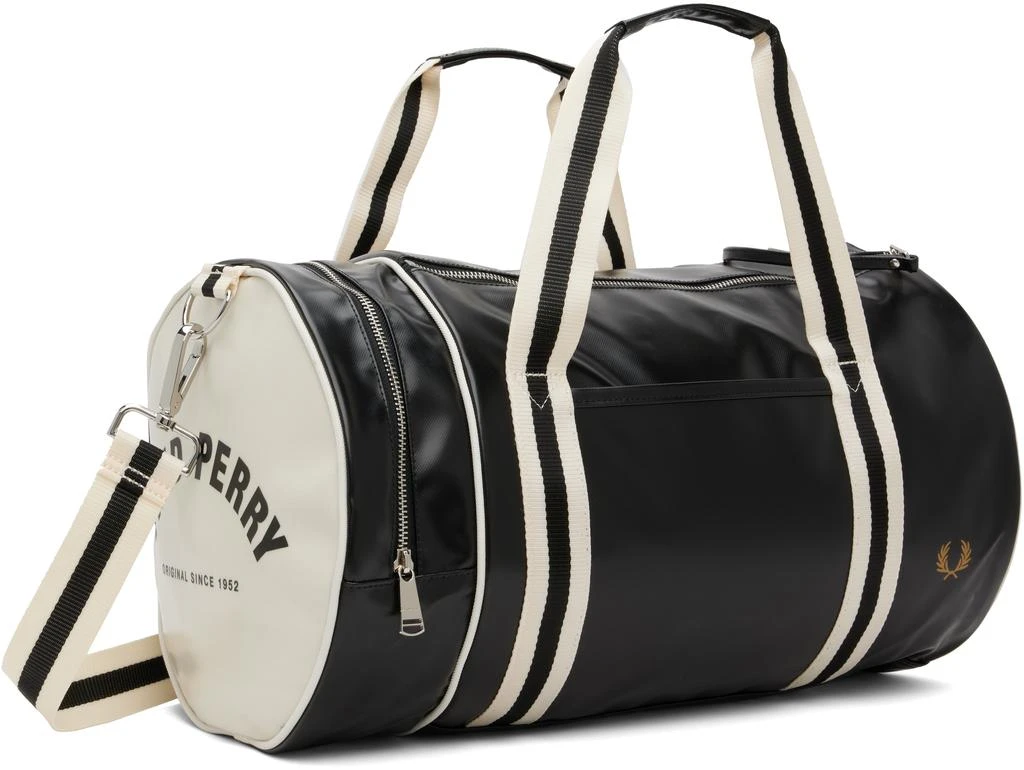 商品Fred Perry|Black Classic Barrel Bag,价格¥772,第2张图片详细描述