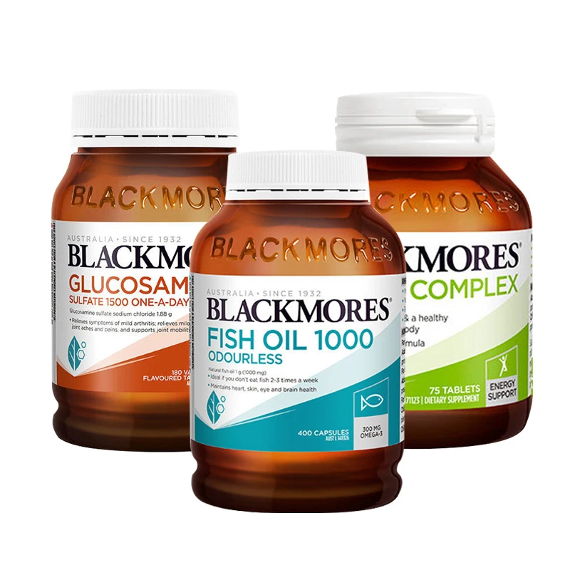 商品Blackmores|BLACKMORES澳佳宝保健品原味深海鱼油软胶囊400粒,价格¥64,第1张图片