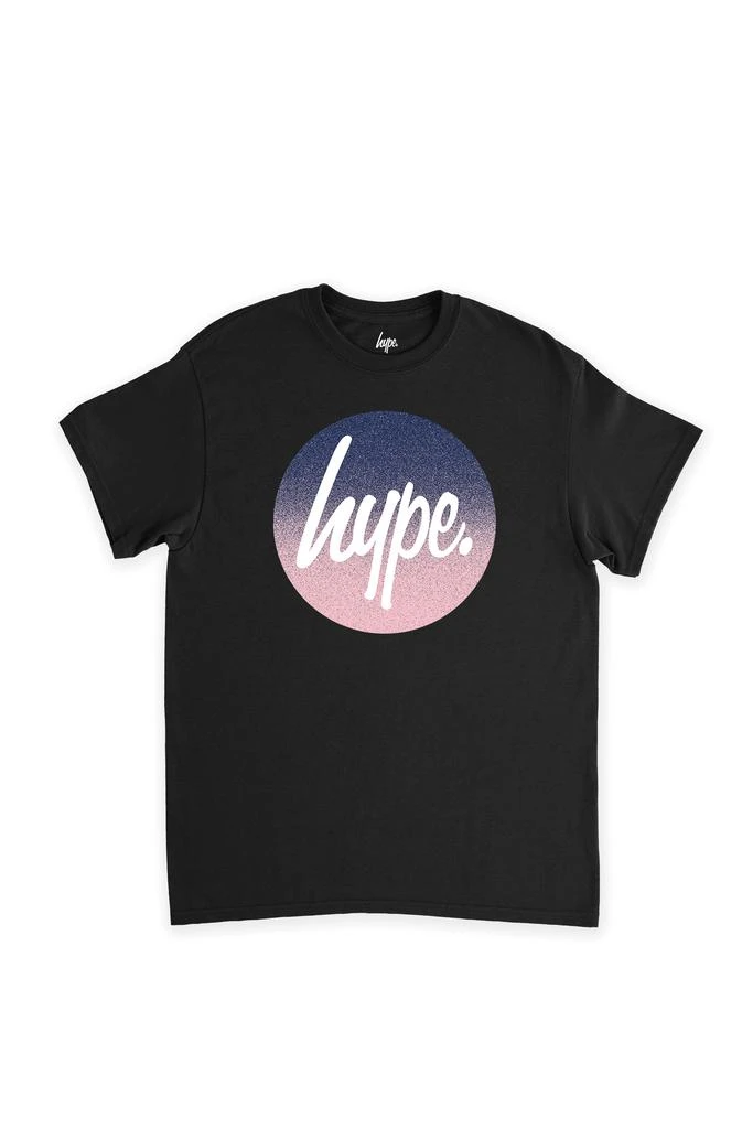 商品HYPE KIDS|HYPE KIDS PURPLE PINK SPECKLE FADE CIRCLE SCRIPT T-SHIRT,价格¥186,第1张图片