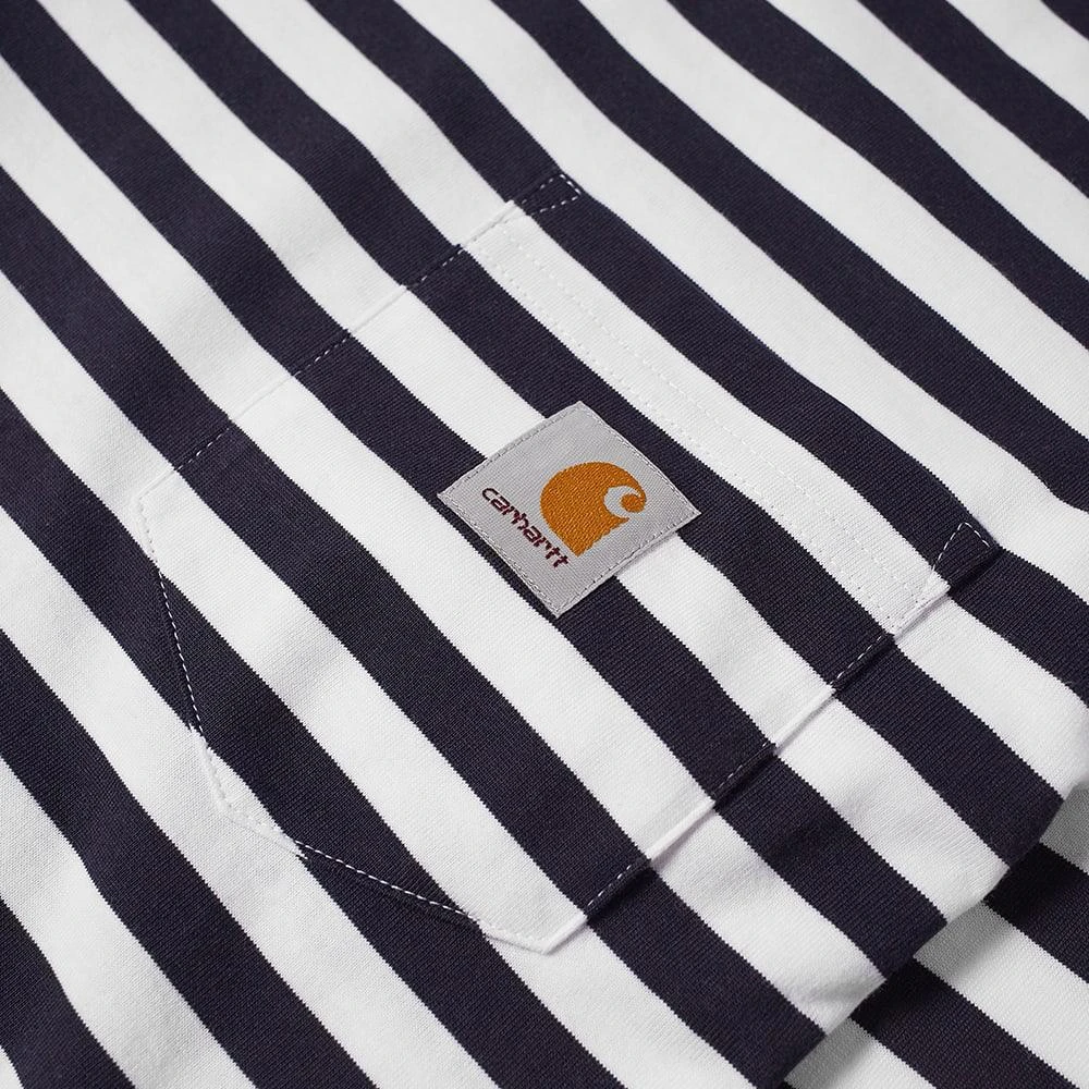 商品Carhartt|Carhartt WIP Long Sleeve Scotty Stripe Pocket T-Shirt,价格¥313,第2张图片详细描述