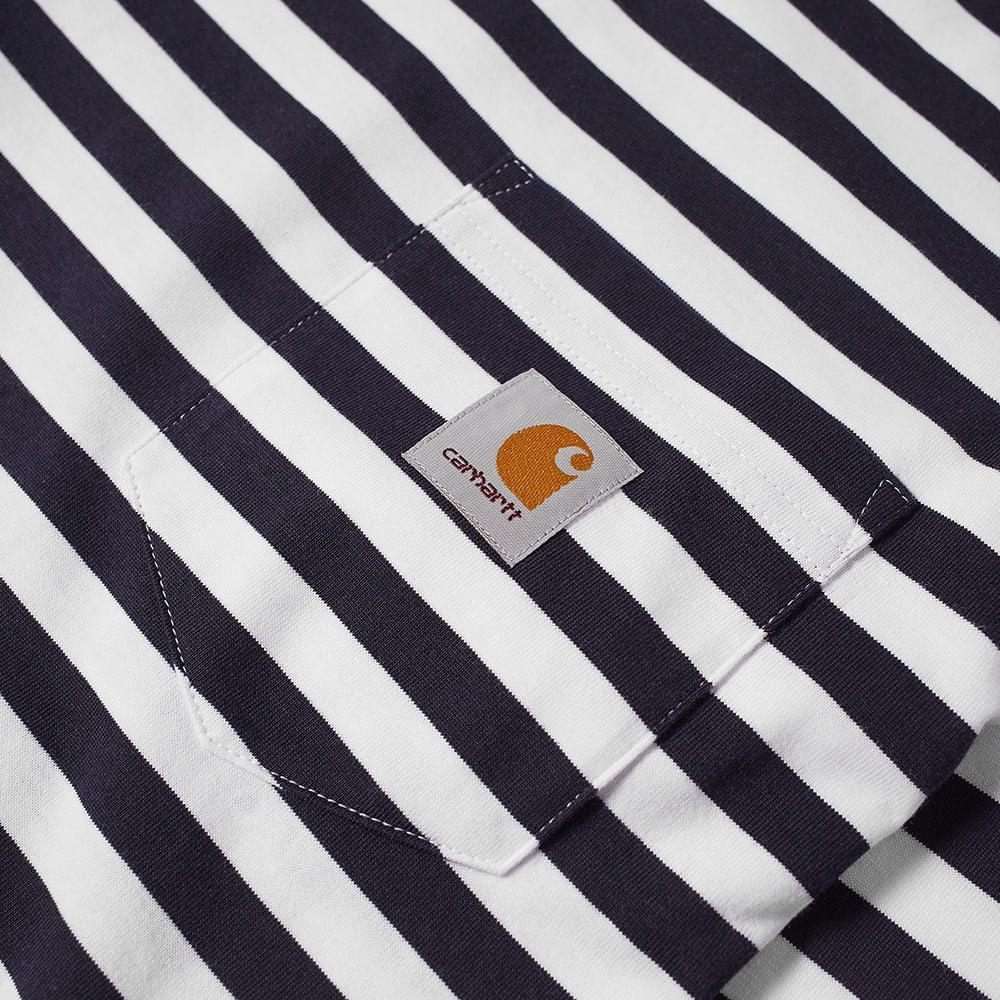 商品Carhartt|Carhartt WIP Long Sleeve Scotty Stripe Pocket Tee,价格¥286,第4张图片详细描述