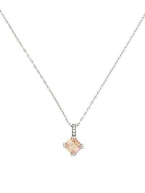 商品Kate Spade|Silvertone & Cubic Zirconia Mini Pendant Necklace,价格¥426,第1张图片