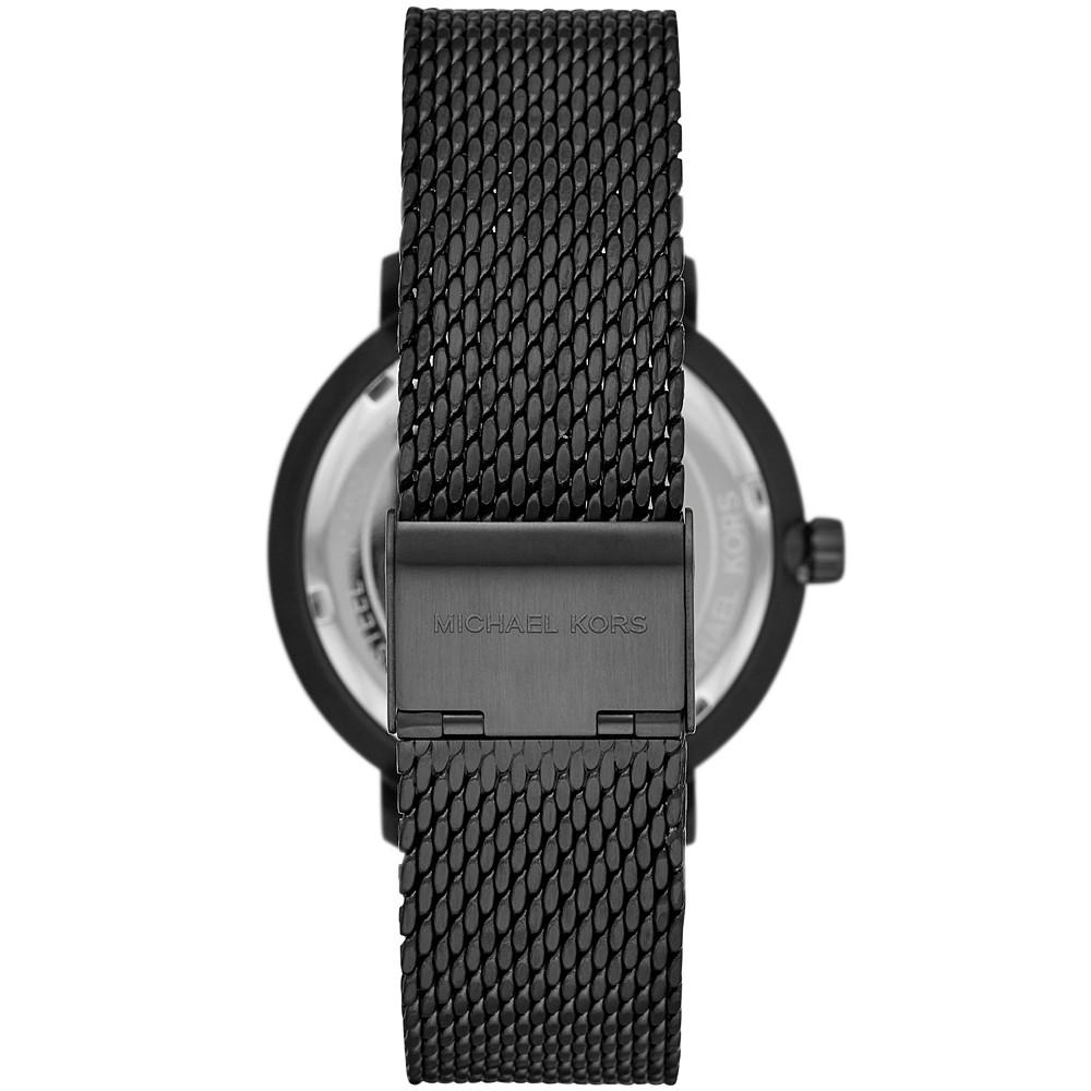 Blake Three-Hand Black Stainless Steel Mesh Watch 42mm商品第3张图片规格展示